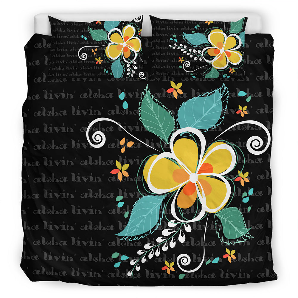 Hawaii Bedding Set Aloha Hibiscus Art