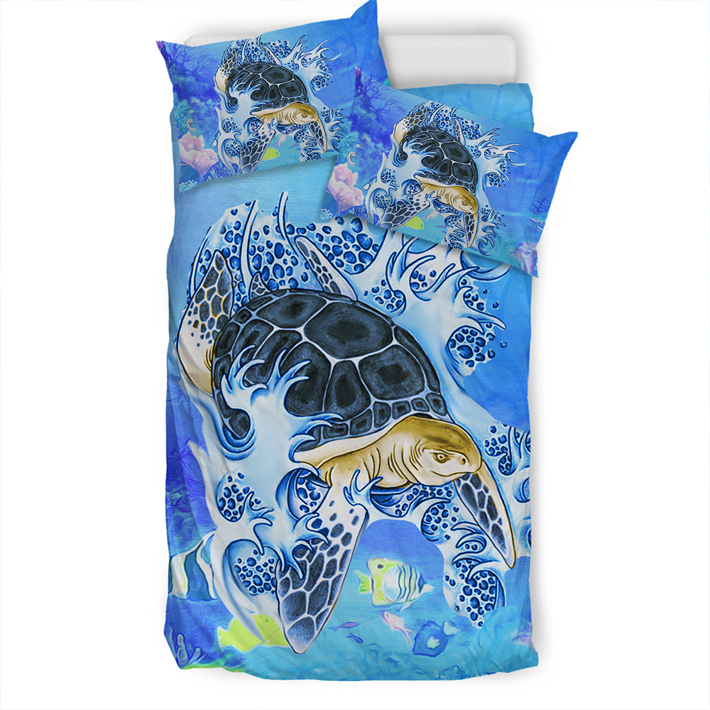 Hawaii Bedding Set Turtle Cool