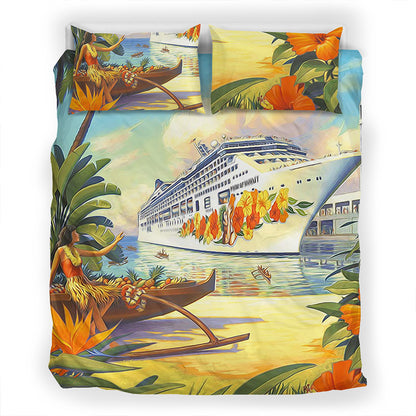 Hawaii Bedding Set Mordern City
