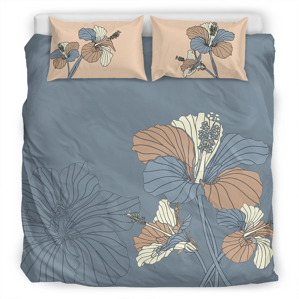 Hawaii Bedding Set Hibiscus Art Tote
