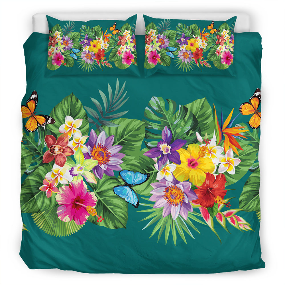 Hawaii Bedding Set Garden Flower