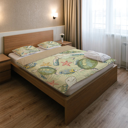 Hawaii Bedding Set World Animal In Sea