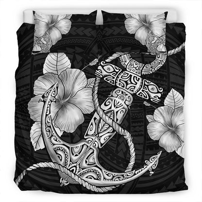Hawaii Bedding Set Anchor Poly Tribal