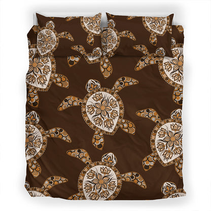 Hawaii Bedding Set Turtle Plumeria Grown