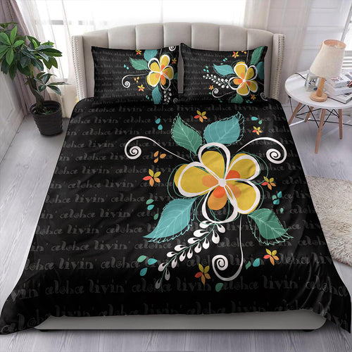 Hawaii Bedding Set Aloha Hibiscus Art