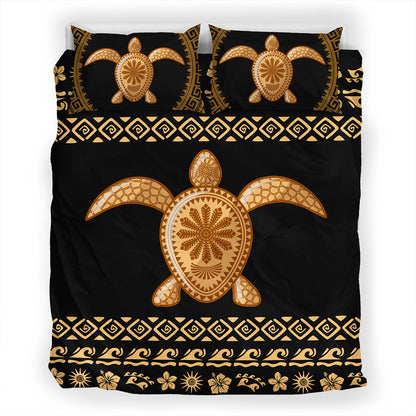 Hawaii Bedding Set Traditional Turtle Pattern