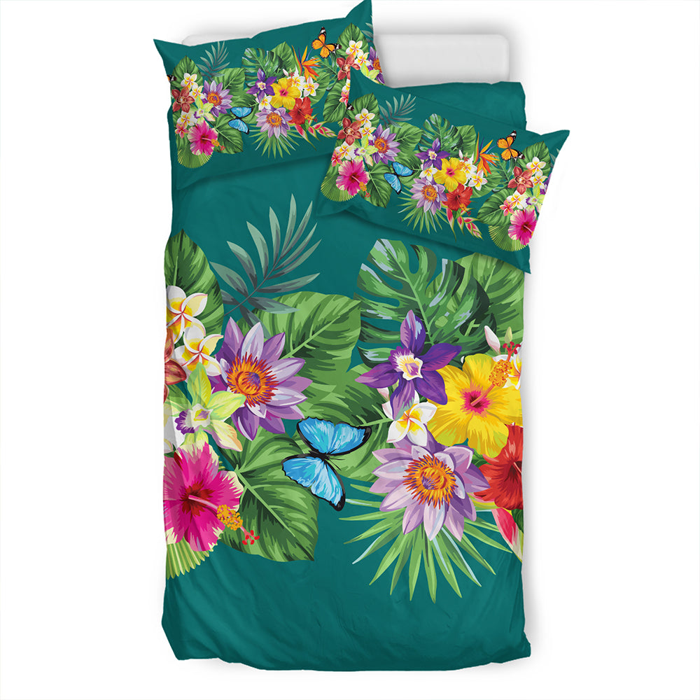 Hawaii Bedding Set Garden Flower
