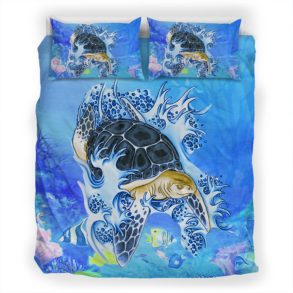 Hawaii Bedding Set Turtle Cool