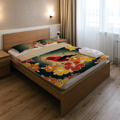 Hawaii Bedding Set Honeycreeper Hibiscus