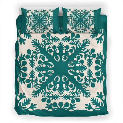 Hawaii Bedding Set Quilt Tradition Turquoise