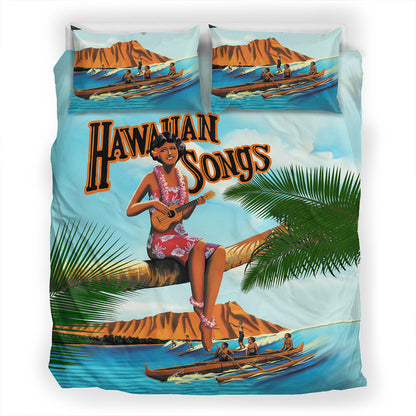 Hawaii Bedding Set Song Bedding Set