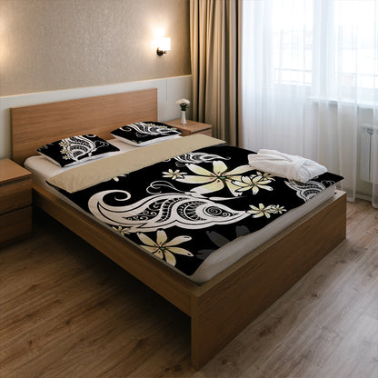 Hawaii Bedding Set Plumeria Butterfly