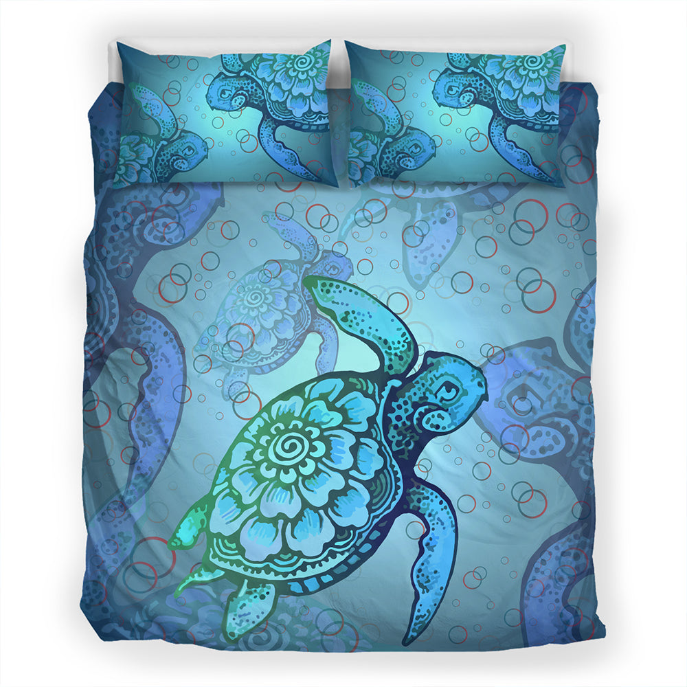 Hawaii Bedding Set Turtle Beauty