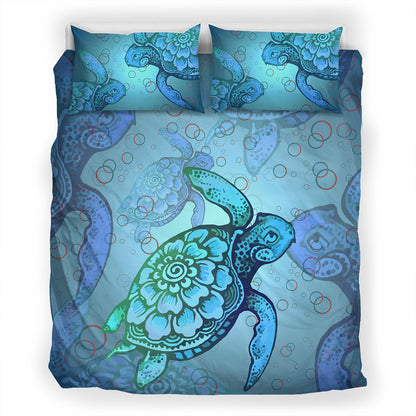 Hawaii Bedding Set Turtle Beauty