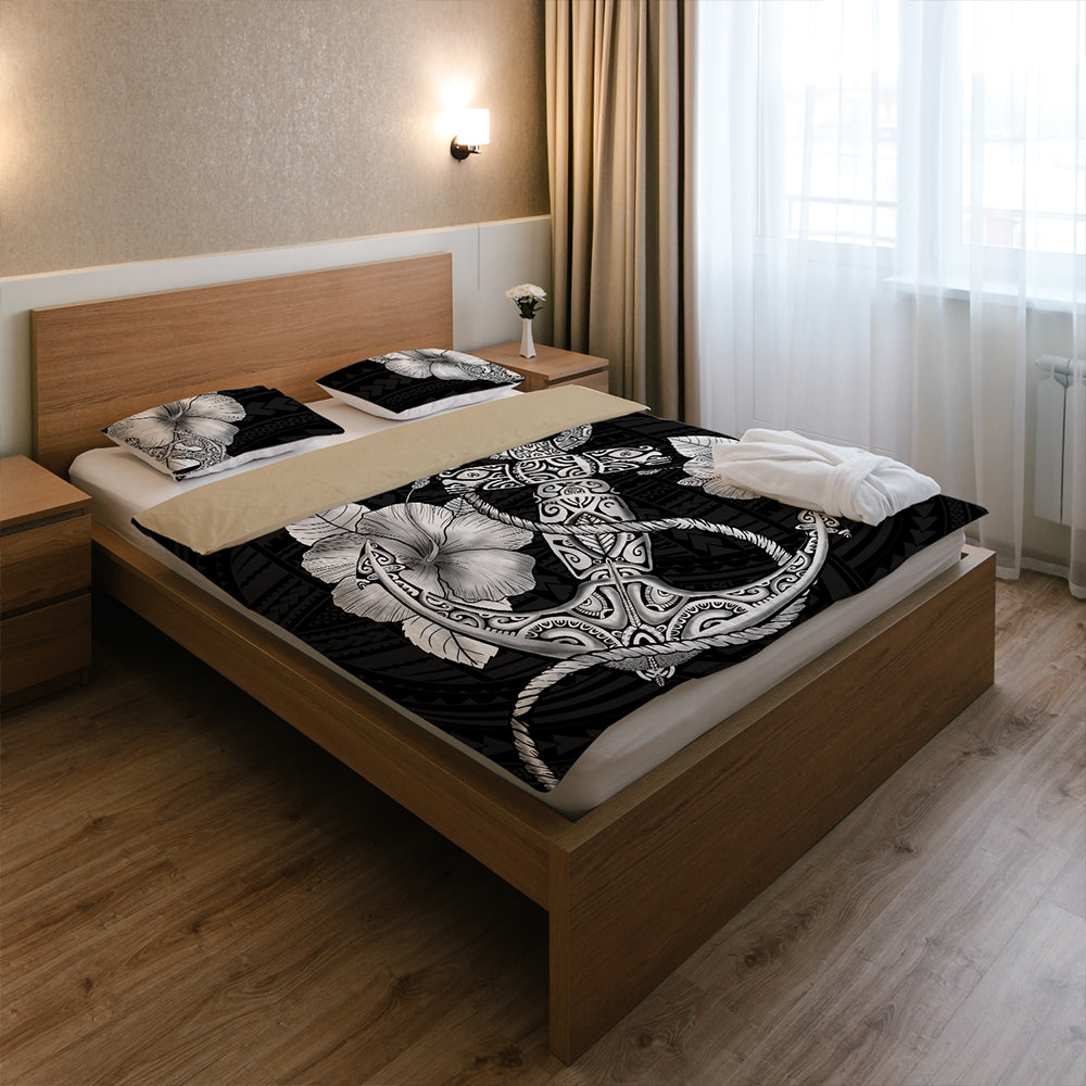 Hawaii Bedding Set Anchor Poly Tribal