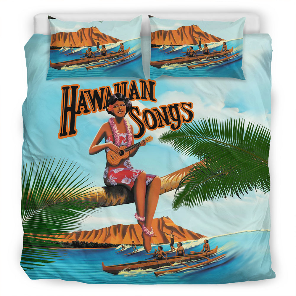 Hawaii Bedding Set Song Bedding Set