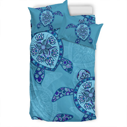 Hawaii Bedding Set Turtle Plumeria