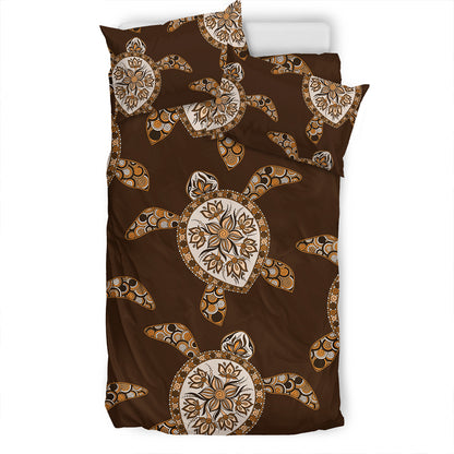 Hawaii Bedding Set Turtle Plumeria Grown