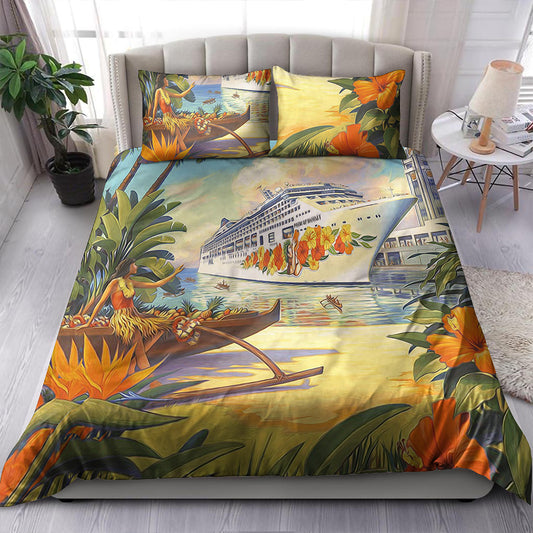 Hawaii Bedding Set Mordern City