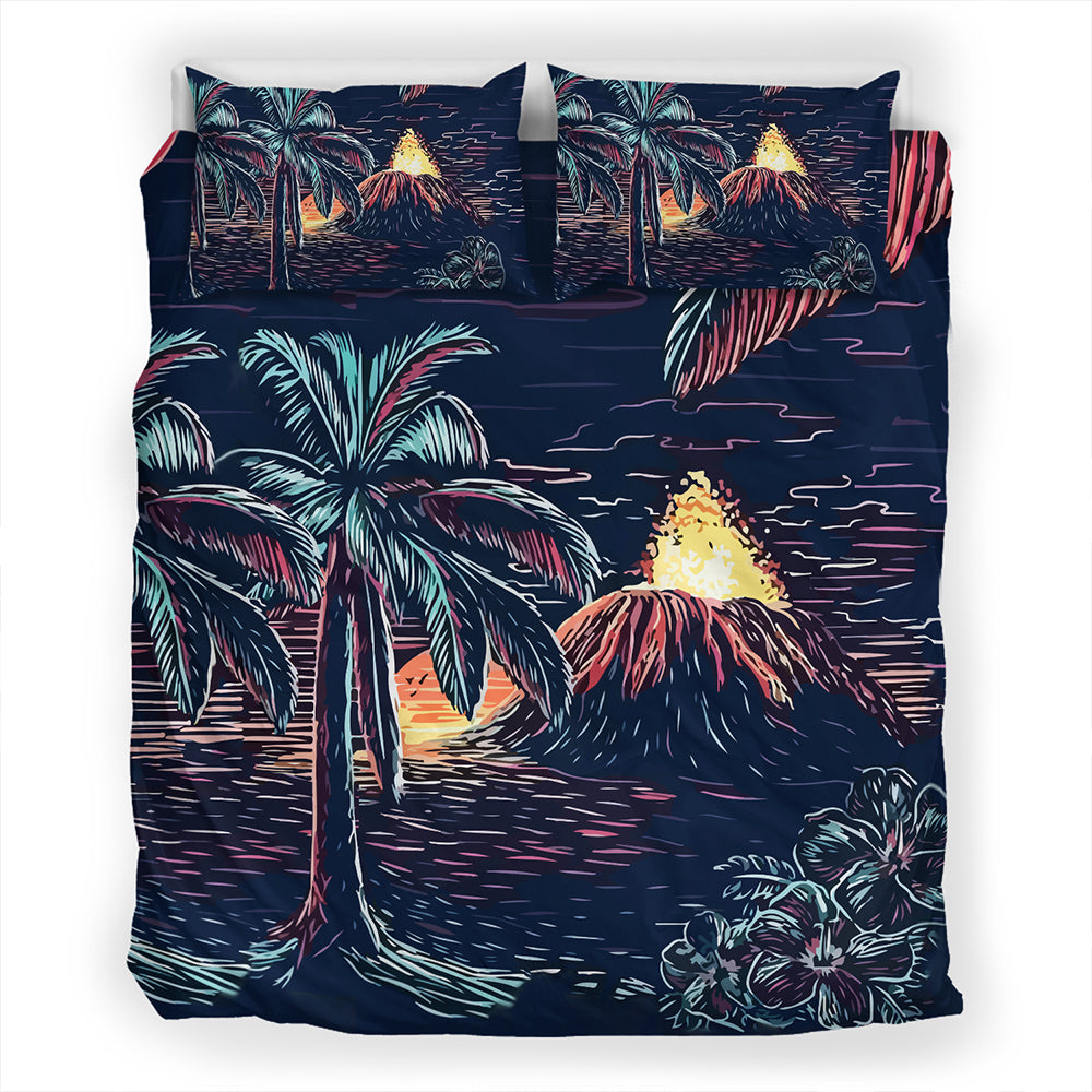 Hawaii Bedding Set Night On The Land