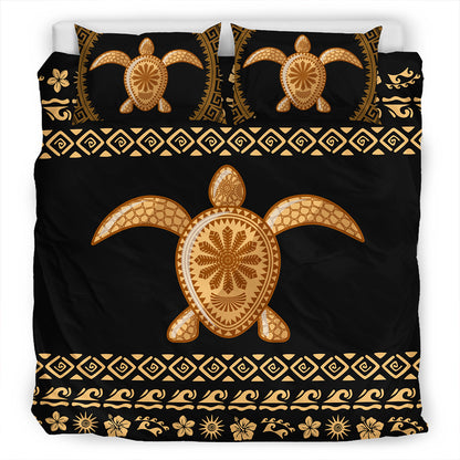Hawaii Bedding Set Traditional Turtle Pattern