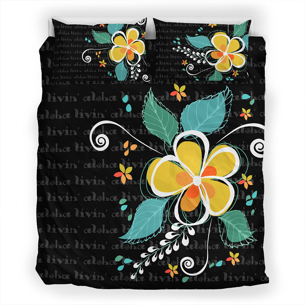 Hawaii Bedding Set Aloha Hibiscus Art