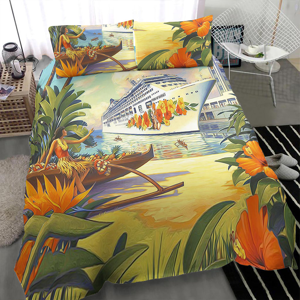 Hawaii Bedding Set Mordern City