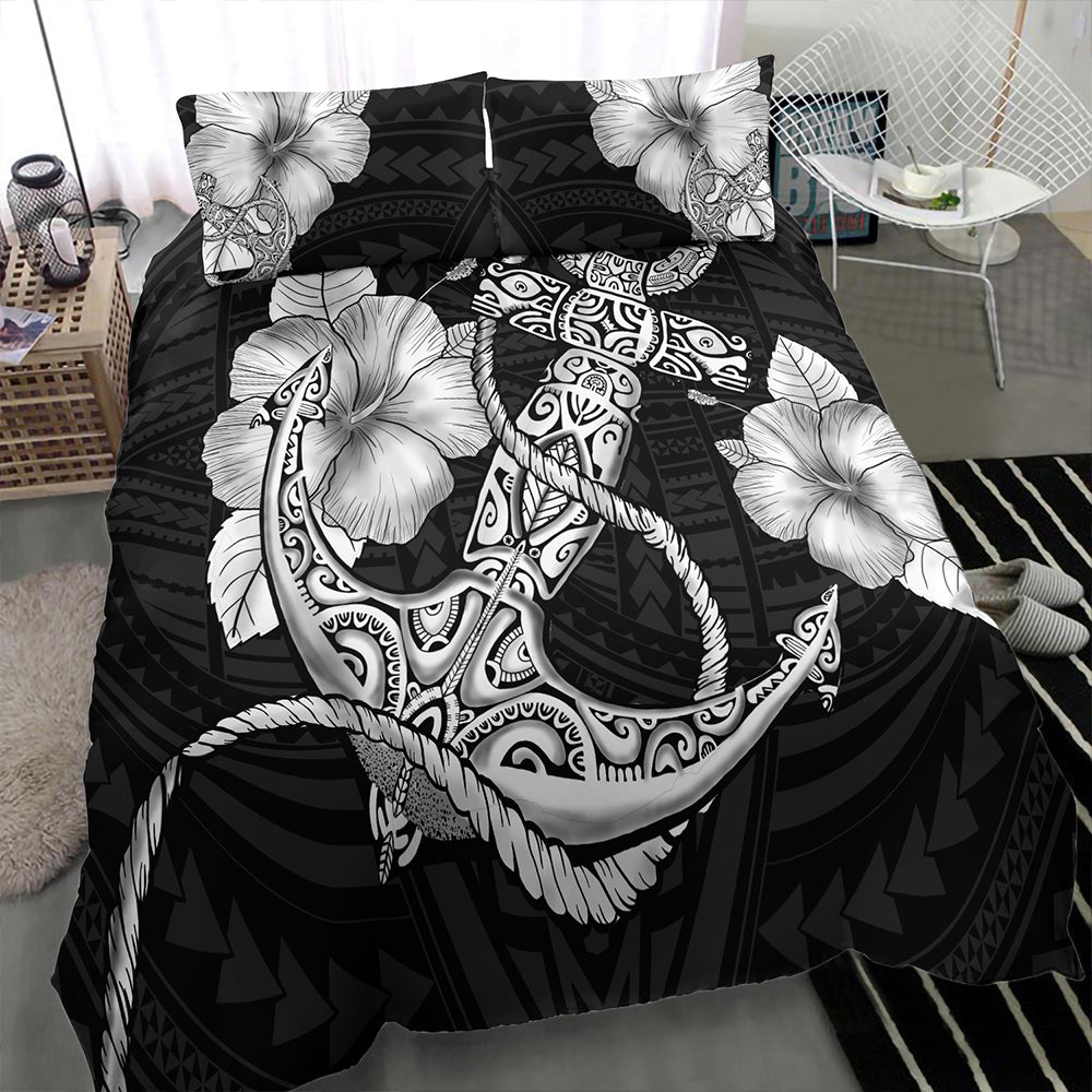 Hawaii Bedding Set Anchor Poly Tribal