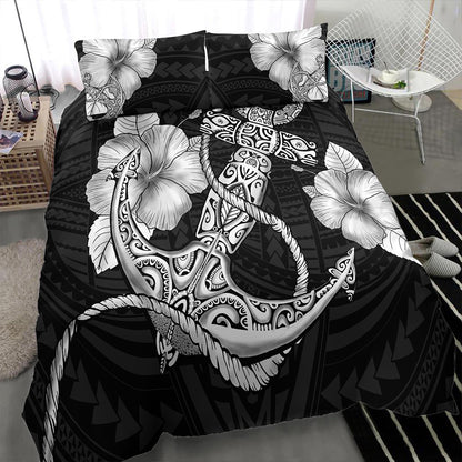 Hawaii Bedding Set Anchor Poly Tribal