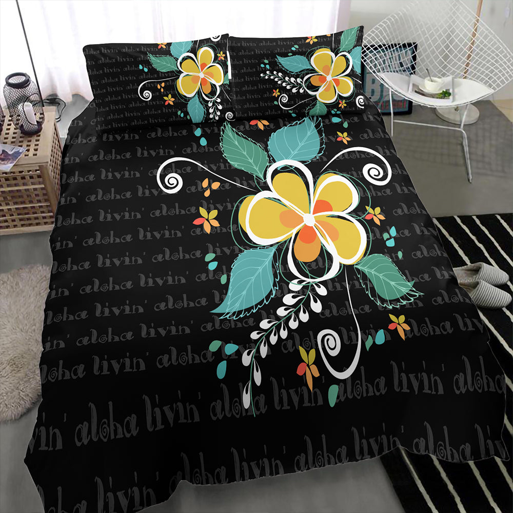 Hawaii Bedding Set Aloha Hibiscus Art