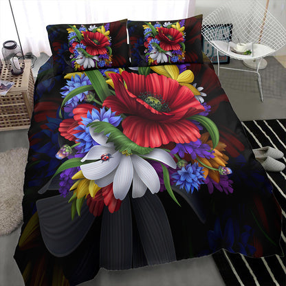 Hawaii Bedding Set Hibiscus Flower Beautiful