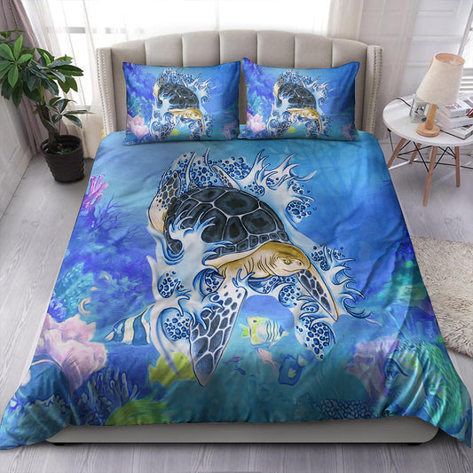 Hawaii Bedding Set Turtle Cool