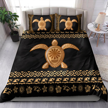 Hawaii Bedding Set Traditional Turtle Pattern