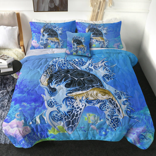 Hawaii Comforter Turtle Cool