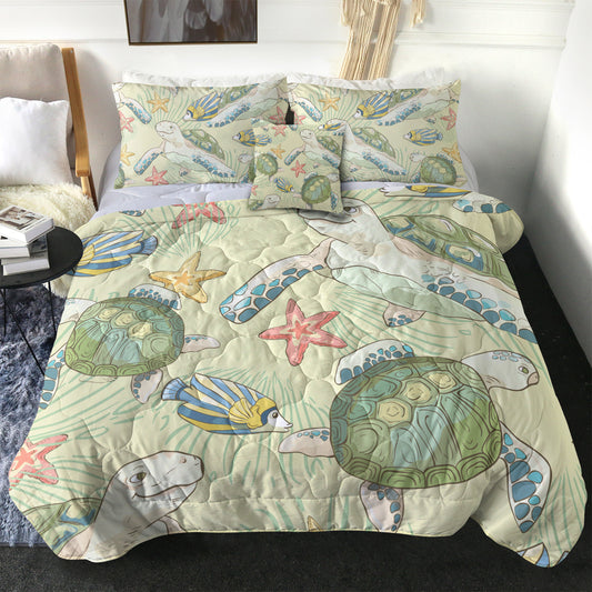 Hawaii Comforter World Animal In Sea