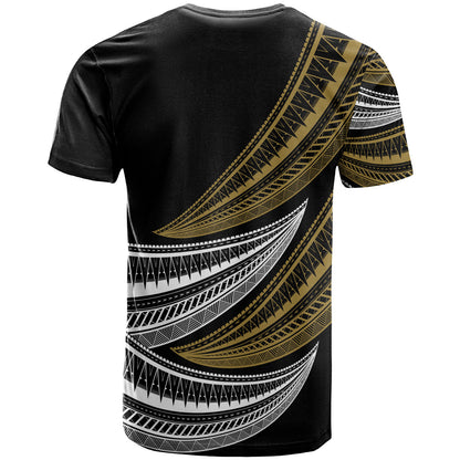 Hawaii Custom Personalised T-Shirt - Wave Pattern Alternating