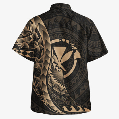 Hawaii Custom Personalised Hawaiian Shirt Polynesian Pattern Style