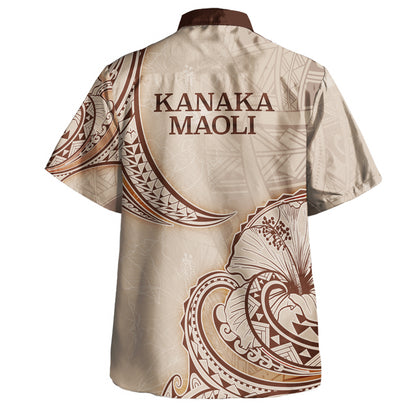 Hawaii Hawaiian Shirt Hibiscus Flowers Vintage Style