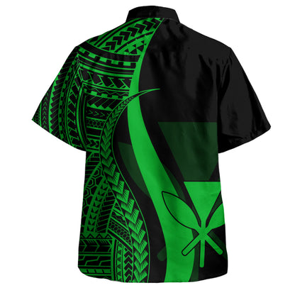 Hawaii Custom Personalised Hawaiian Shirt Polynesian Tentacle Tribal Pattern