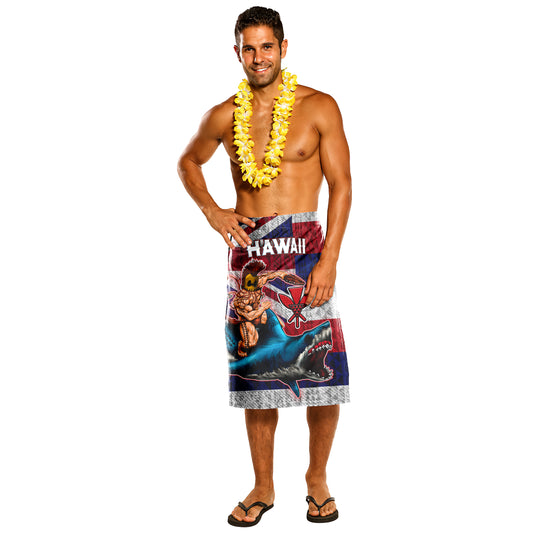 Hawaii Lavalava - Hawaiian Warrior