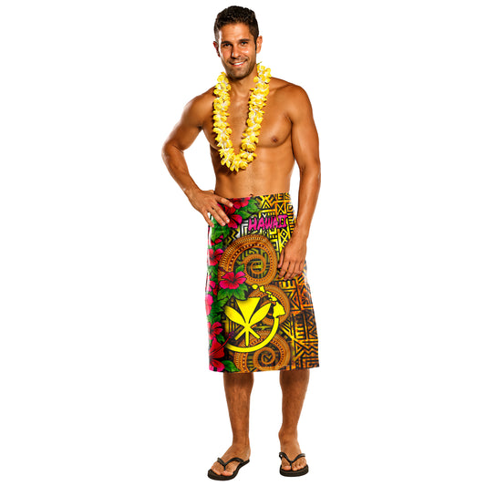 Hawaii Lavalava - Hibiscus Vintage