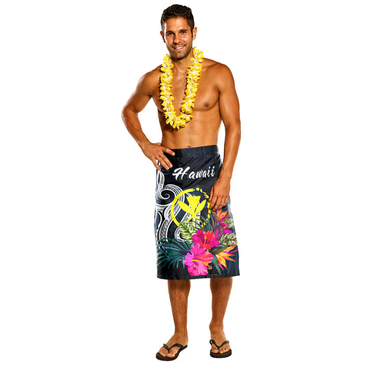 Hawaii Lavalava - Tropical Flowers