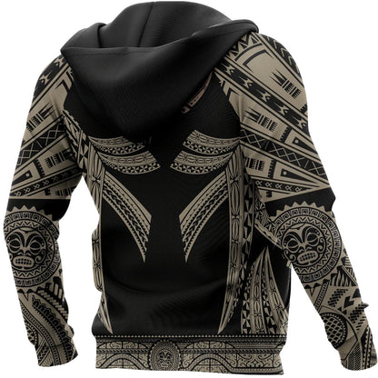 Hawaii Pullover Hoodie - Kanaloa Polynesian Tattoo Special