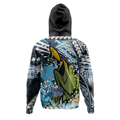 Hawaii Hoodie Custom Polynesian Fishing Club Tribal Style
