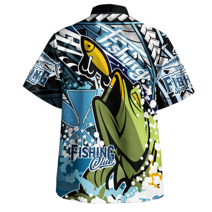 Hawaii Hawaiian Shirt Custom Polynesian Fishing Club Tribal Style
