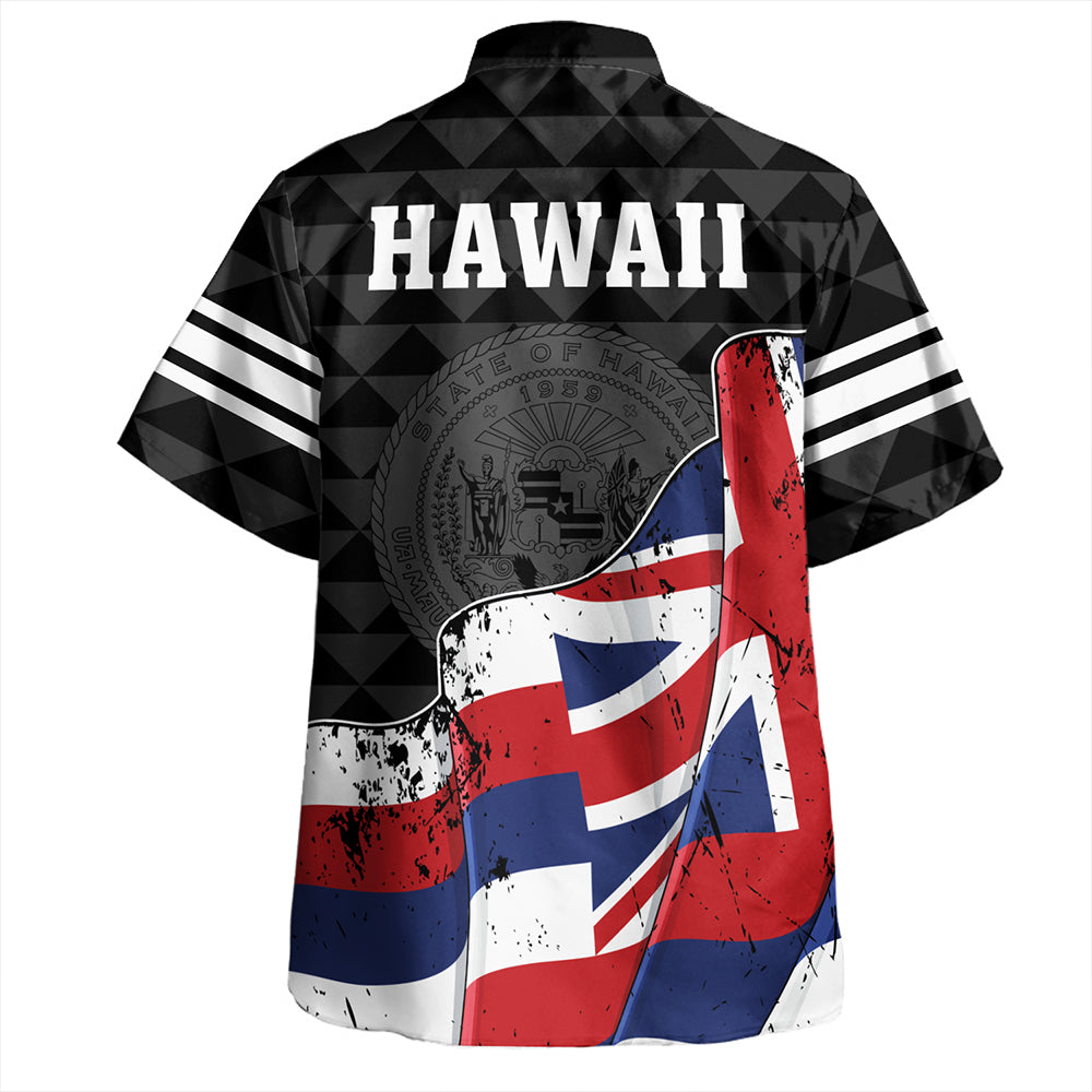 Hawaii Hawaiian Shirt Flag Alohawaii Kakau Pattern