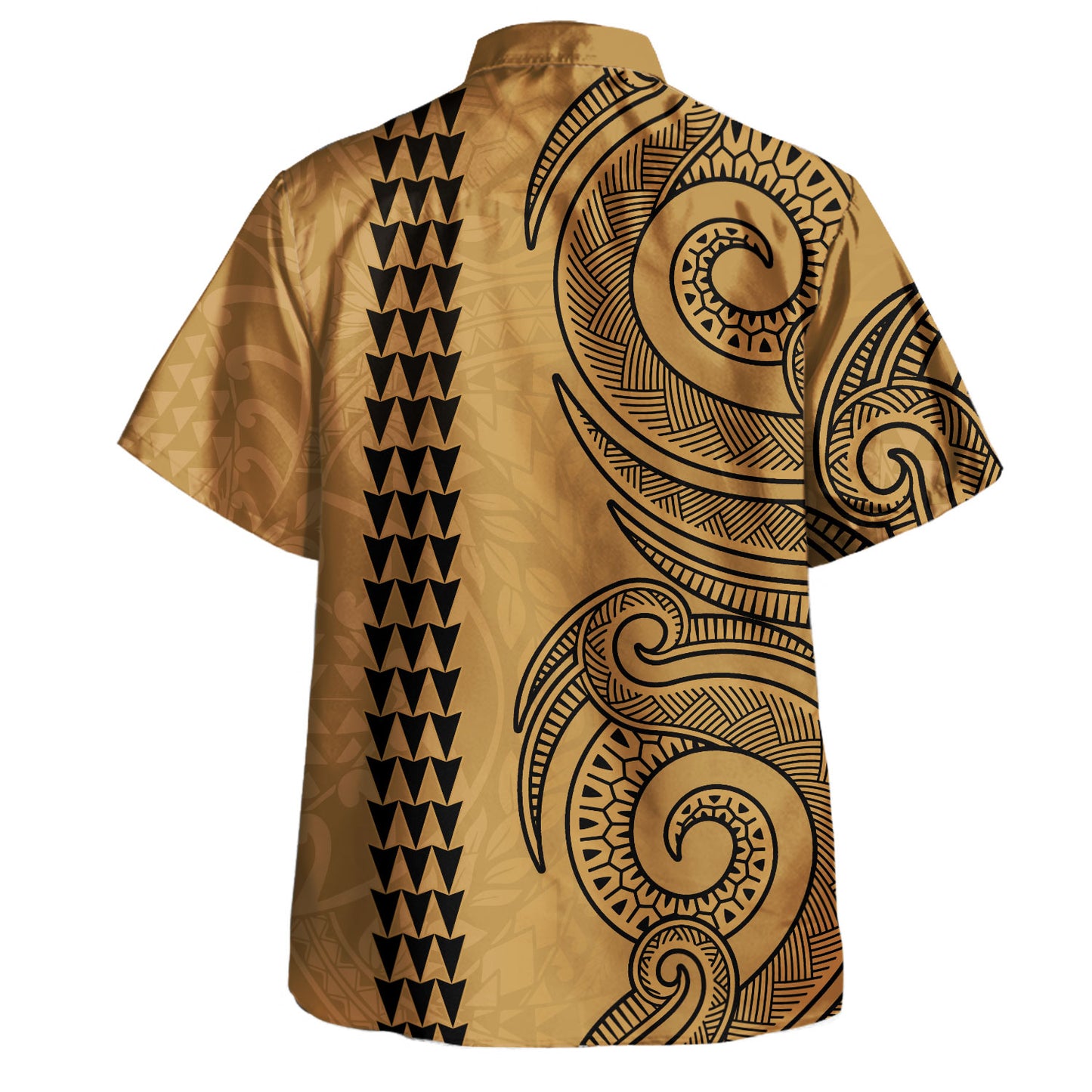 American Samoa Combo Dress And Shirt Polynesia Tattoo Pattern