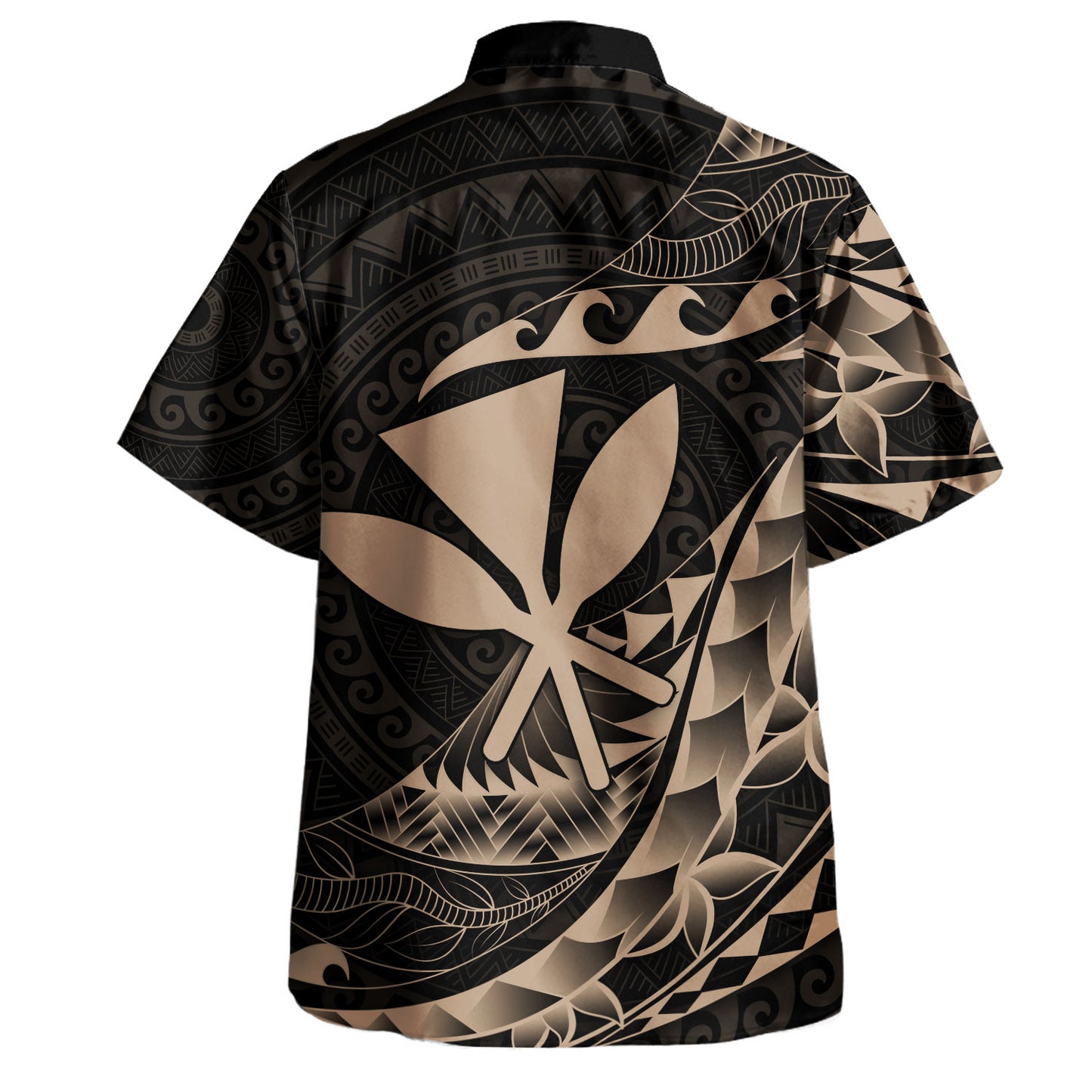 Hawaii Hawaiian Shirt Custom Kanaka Polynesian Tribal Tattoo Classic Style