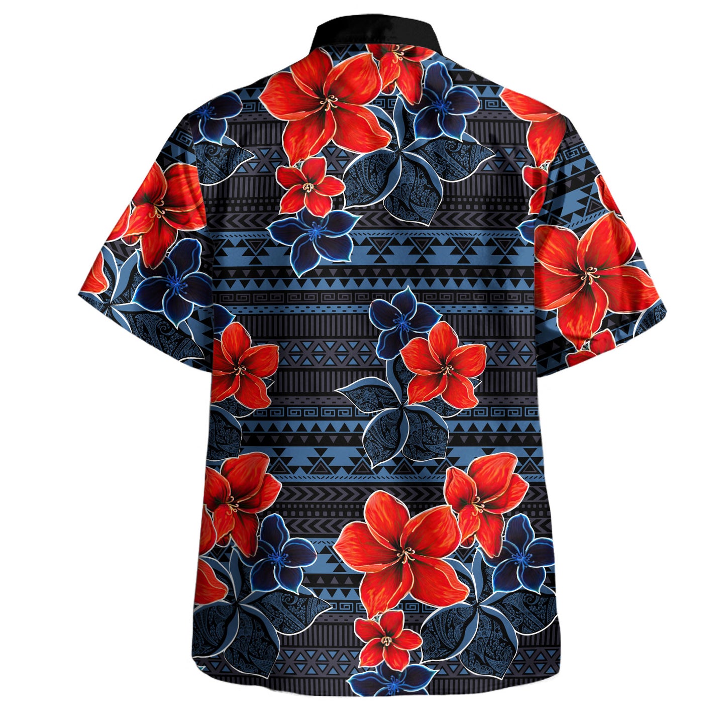 Hawaii Polynesian Combo Dress And Shirt Tropical Floral Tribal Island Style