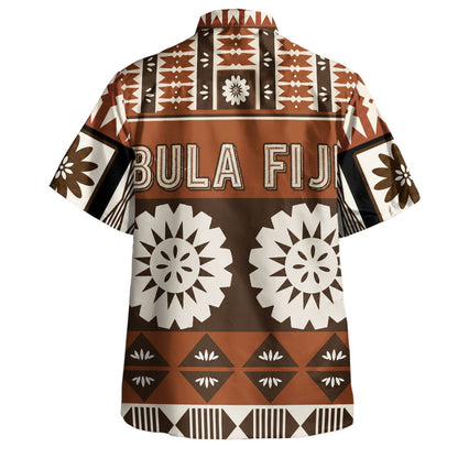 Fiji Hawaiian Shirt Bula Warrior Heritage Style